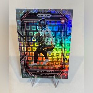 2022 Panini Prizm Multicolor Rookie Card Tyler Allgeier ( RC) # 344 062/400